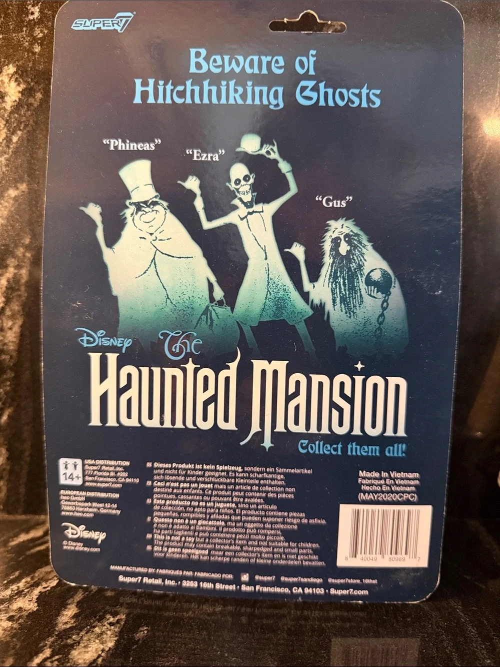 Disney The Haunted Mansion Hitchhiking Ghost Figures